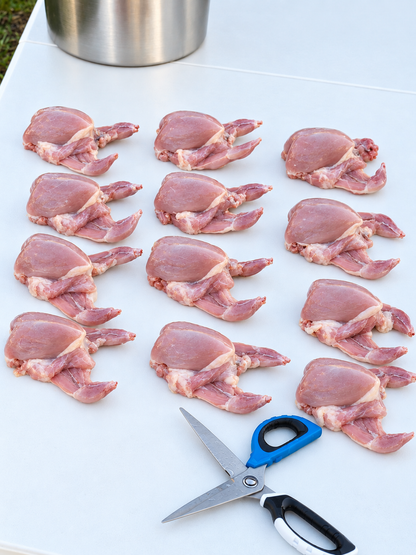 Fresh Quail Meat- Local pick up only email us for scheduling