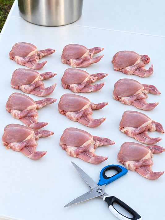 Fresh Quail Meat- Local pick up only email us for scheduling