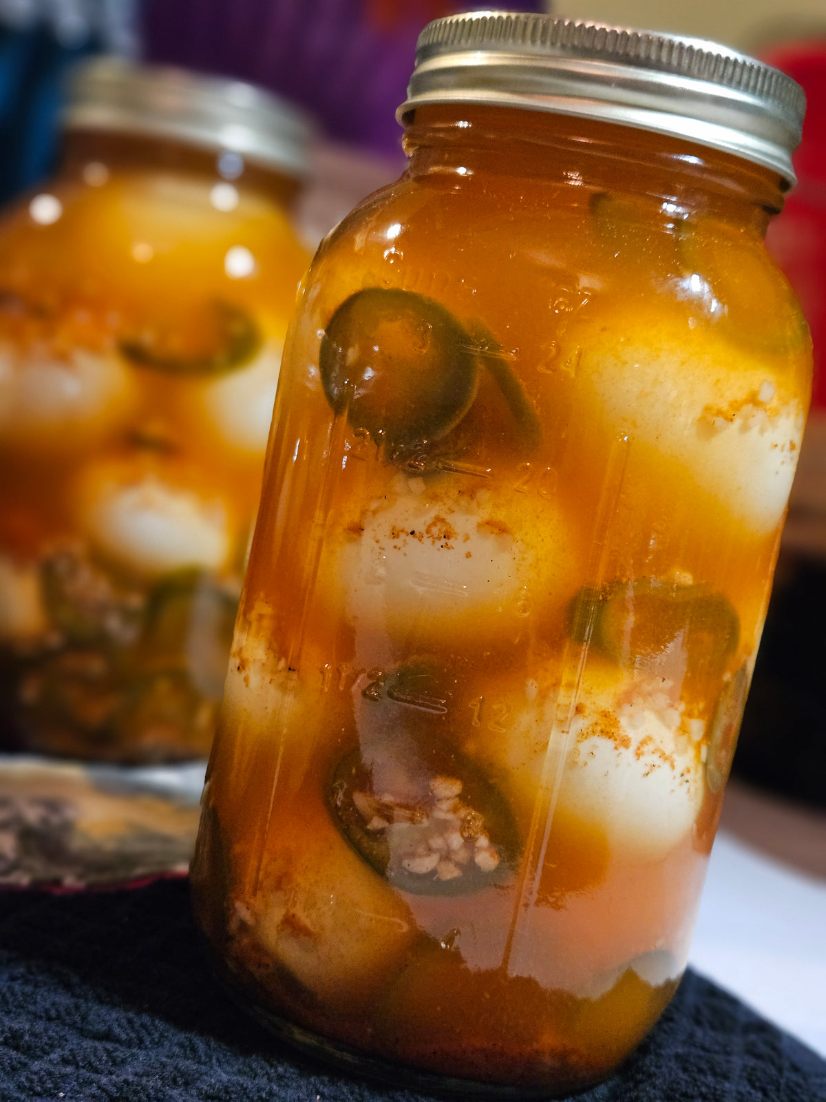 Pickled Chicken Eggs