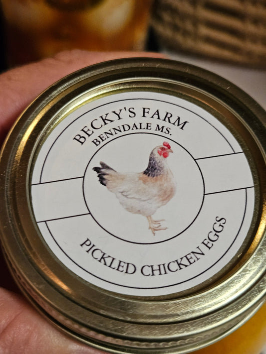 Pickled Chicken Eggs
